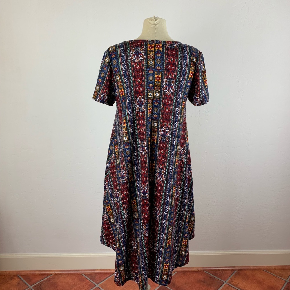LuLaRoe Patterned Carly Dress - Picture 4 of 6